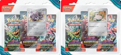 Pokemon SV6 Twilight Masquerade 3-Pack Blister - Both 3-Pack Blisters